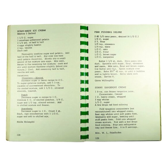 1969 St. John’s UCC Cookbook - Springfield MO Church Recipes - Vintage Spiral - Picture 6 of 6